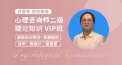 心理咨询师（二级）理论知识网授VIP班